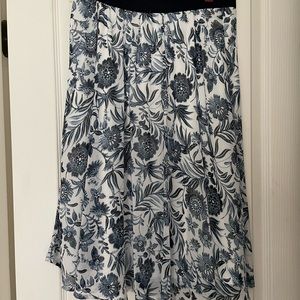 Westport Navy and White skirt